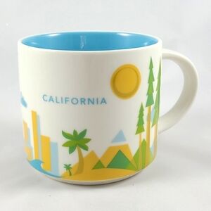 Starbucks California YOU ARE HERE Collection Series Coffee Tea Mug 14 OZ